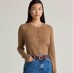 Quince Mongolian Cashmere Cardigan Sweater